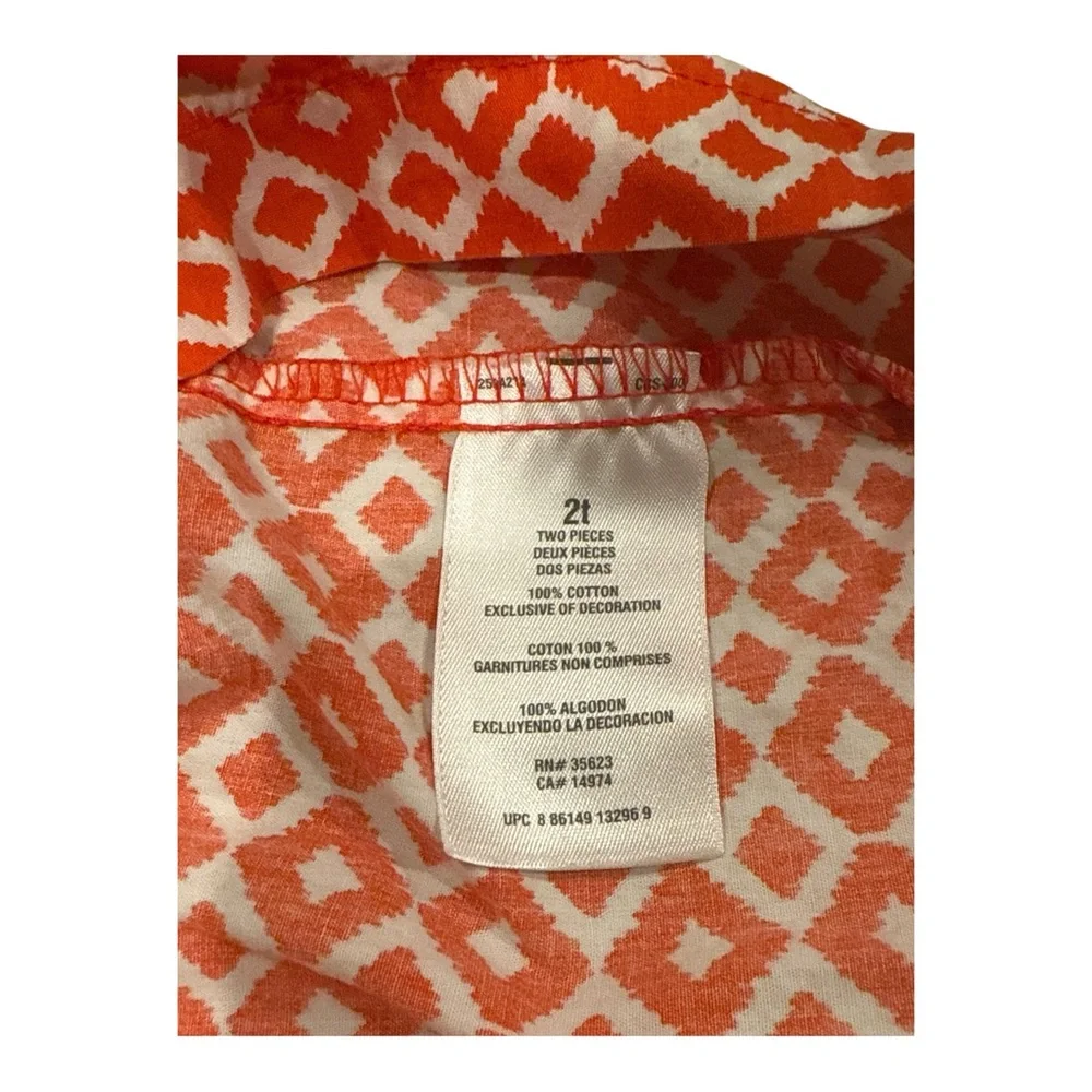 Carter's Toddler Girls' Cotton Shirts - Set of 2,‎ Size 2T